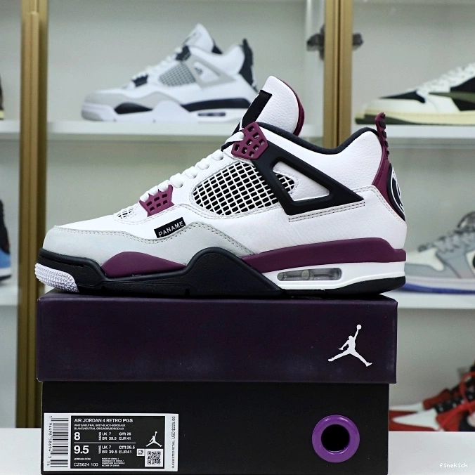 PARIS 4 JORDAN X AIR RETRO AIR SAINT-GERMAIN 'BORDEAUX' JORDAN 1205